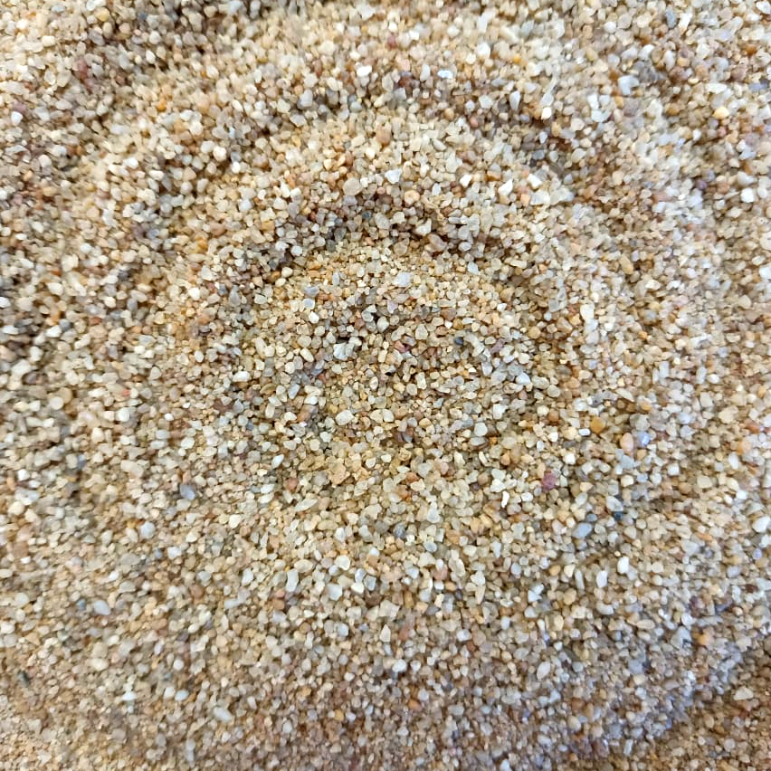 Песок кварцевый ХКП-7 сухой, фр. 0,6-1,2